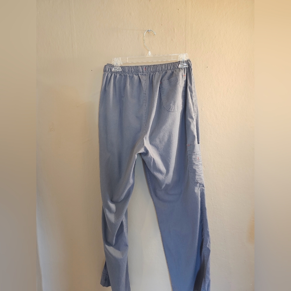 Womens Grey Scrub Pants - Picture 3 of 6
